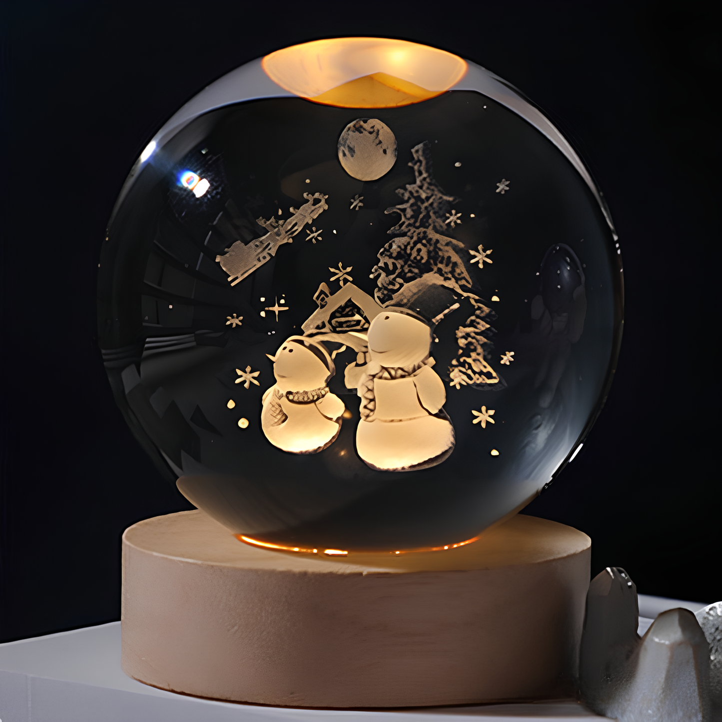Glowing Solar System LED Light Display
