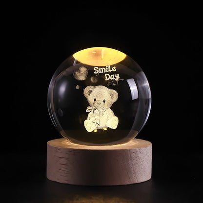 Glowing Solar System LED Light Display
