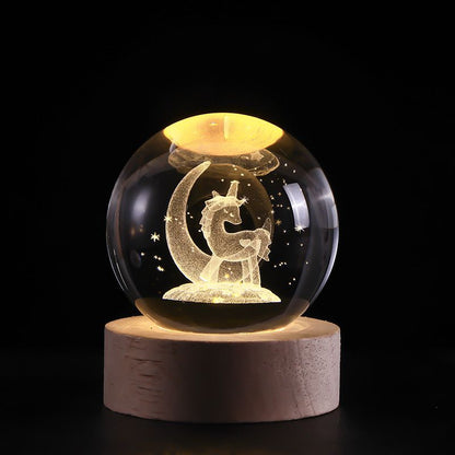 Glowing Solar System LED Light Display