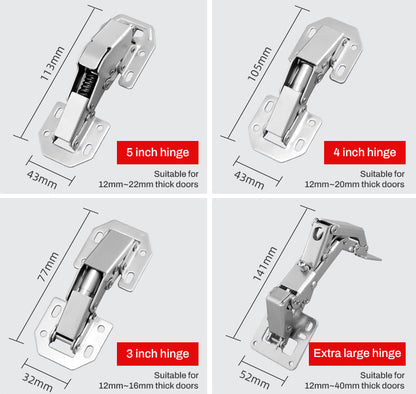 Fesara | Cabinet Hinges - Simple Mounting of Soft Close Door Hinges