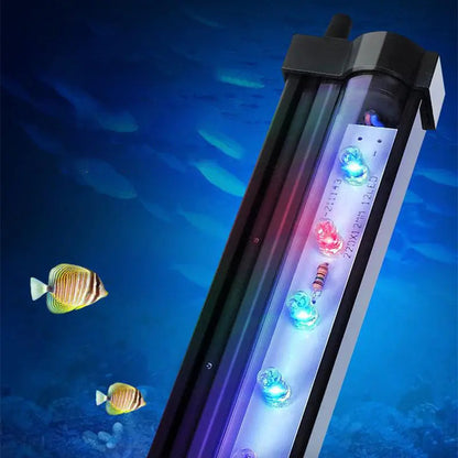 Colorful LED Aquarium Air Bubble Light