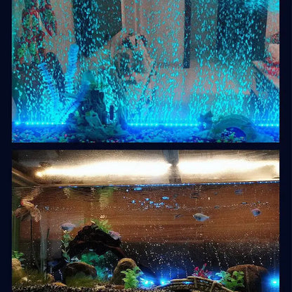 Colorful LED Aquarium Air Bubble Light