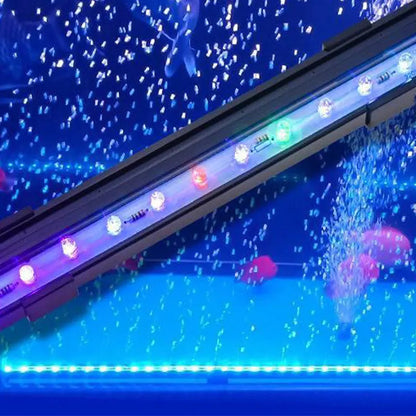 Colorful LED Aquarium Air Bubble Light