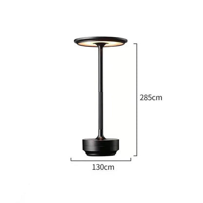 Metallic Adjustable Desk Lamp with Vintage Style