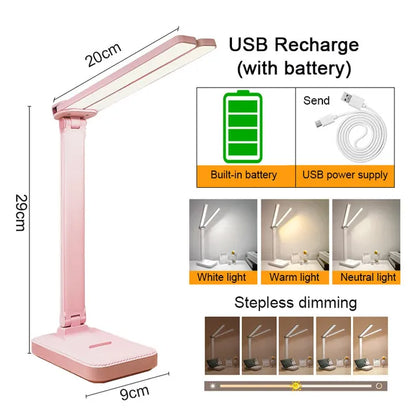 Adjustable Bright LED Table Lamp