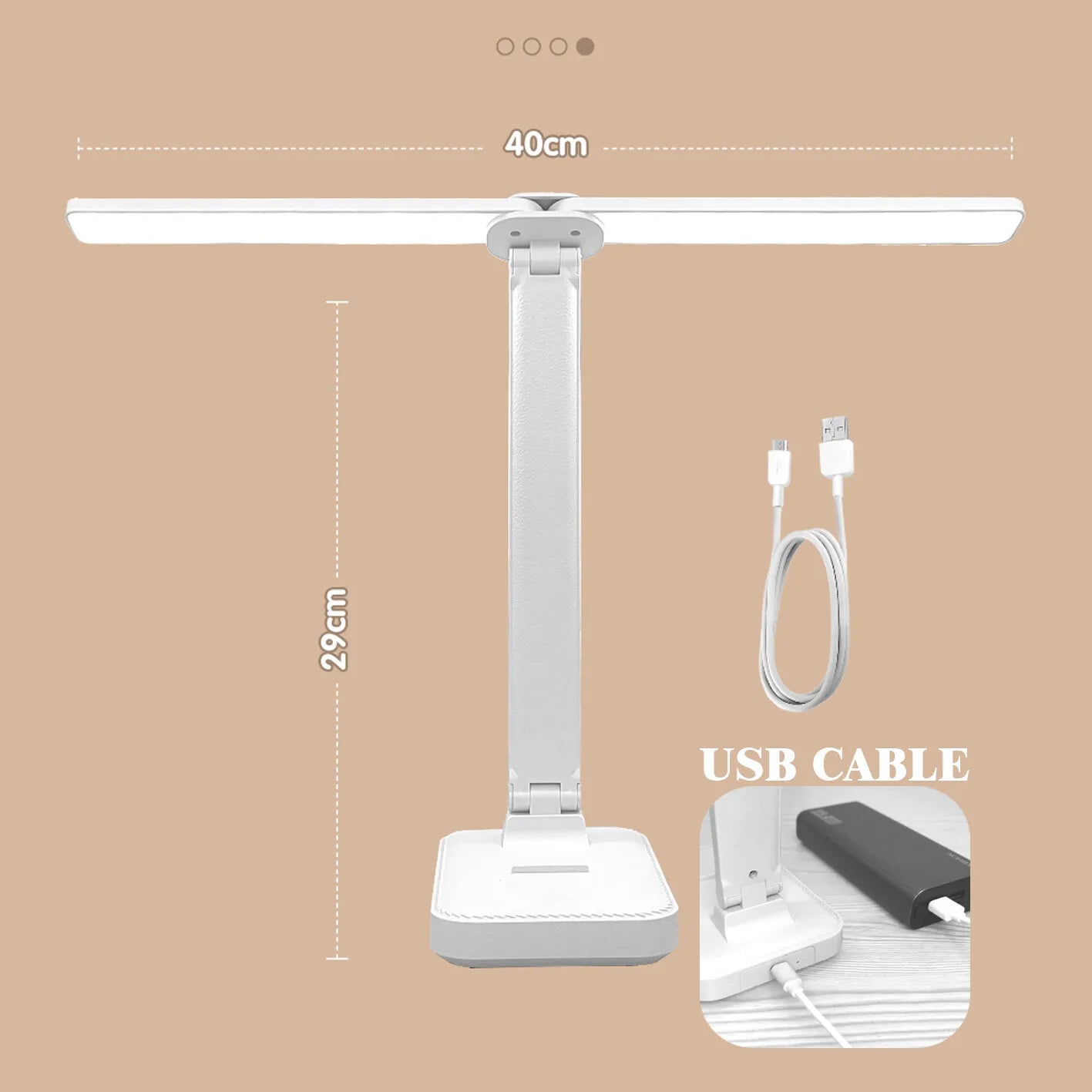 Adjustable Bright LED Table Lamp