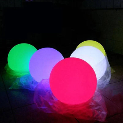 Colorful Outdoor LED Globe Lamp