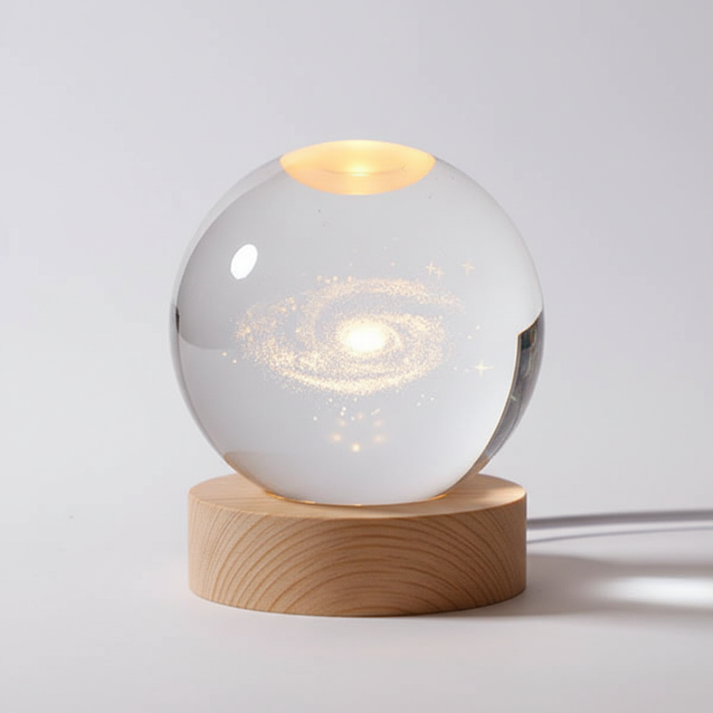 Personalized LED Table Lamp - Star Design