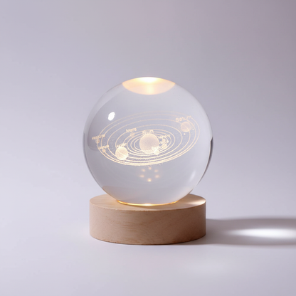 Personalized LED Table Lamp - Star Design