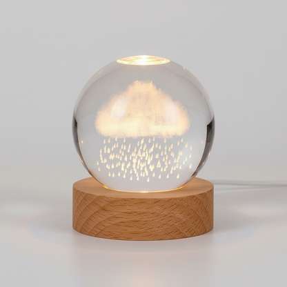 Personalized LED Table Lamp - Star Design