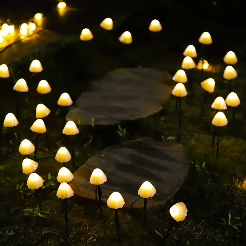 Colorful Outdoor Solar Powered Lights