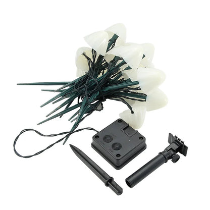 Colorful Outdoor Solar Powered Lights