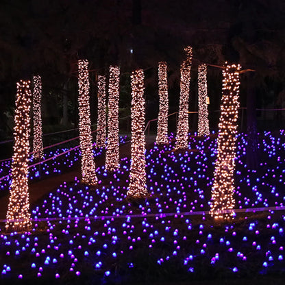 Colorful Outdoor Solar Powered Lights