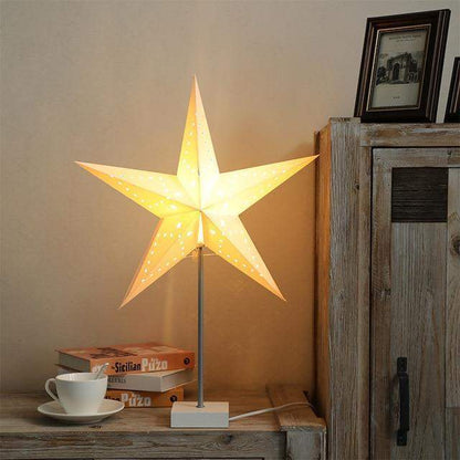Warm Glow LED Table Lamp - Wooden Base Bedroom Light