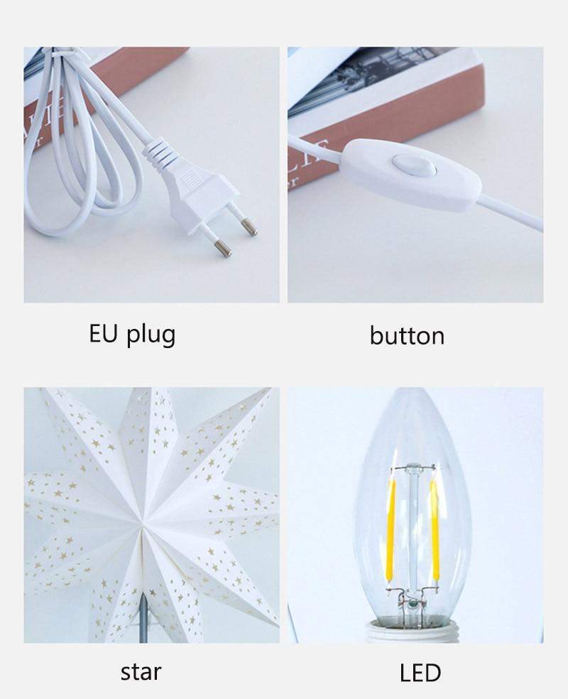 Warm Glow LED Table Lamp - Wooden Base Bedroom Light
