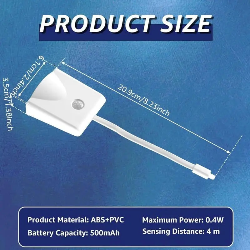 Motion Activated LED Toilet Night Light