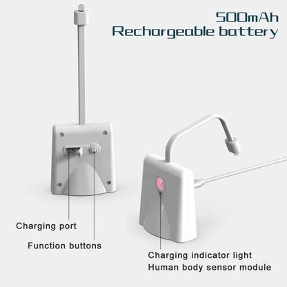 Motion Activated LED Toilet Night Light