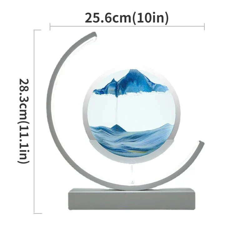 Modern 3D LED Table Lamp Elegant Home Decor