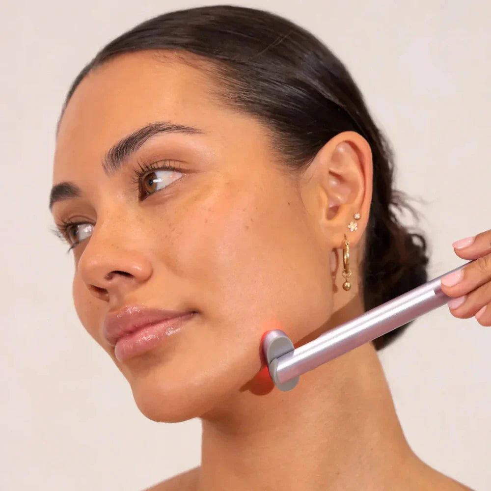 LED Facial Massager Red Light Therapy Device 2