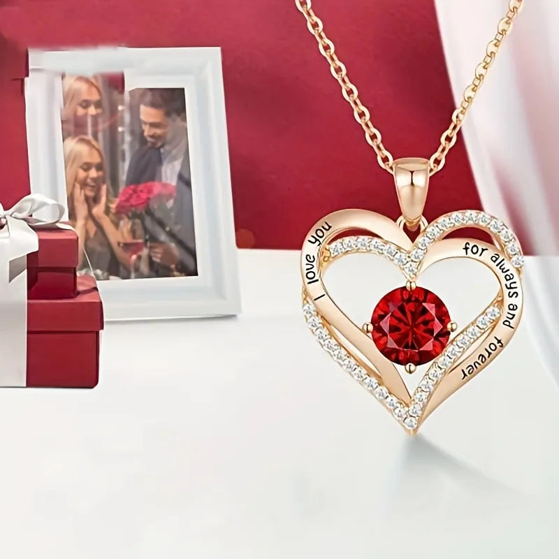 Beautiful Rose Necklace in Gift Box