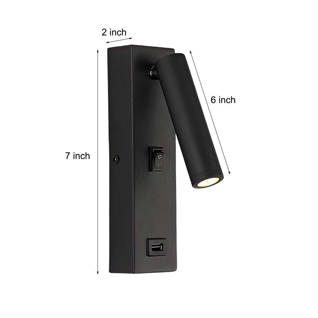 Premium LED Wall Light with USB Charger