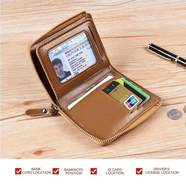 Secure Leather Wallet for Men