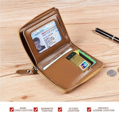 Secure Leather Wallet for Men