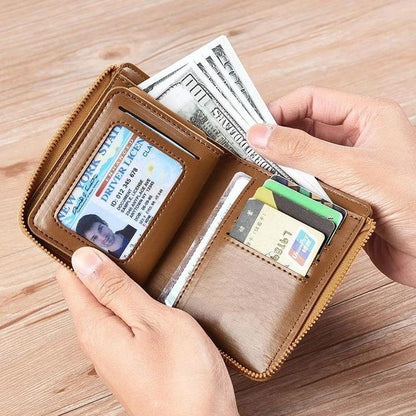 Secure Leather Wallet for Men