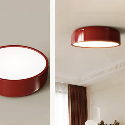 Contemporary Dimmable Round Ceiling Lamp