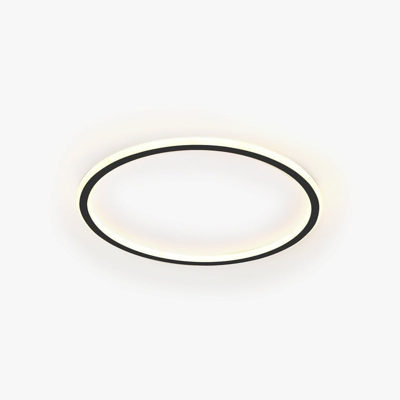 Stylish Round LED Ceiling Light with Dimmable Brightness - Fesara