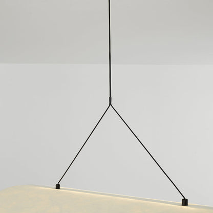 Elegant Glass Hanging Lamp