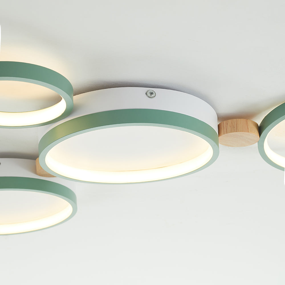 Classic White Ceiling Light Fixture