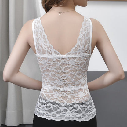 Fesara | Delicate Women's Lace Tank Top