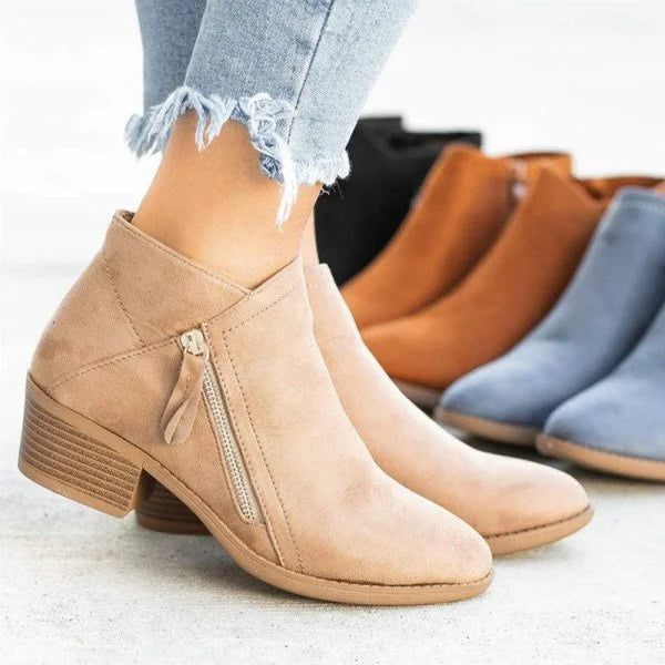 Ladies Leather Boots with Anatomical Arch Support – Comfortable Boots for Women 2