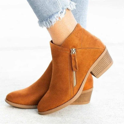 Ladies Leather Boots with Anatomical Arch Support – Comfortable Boots for Women 4