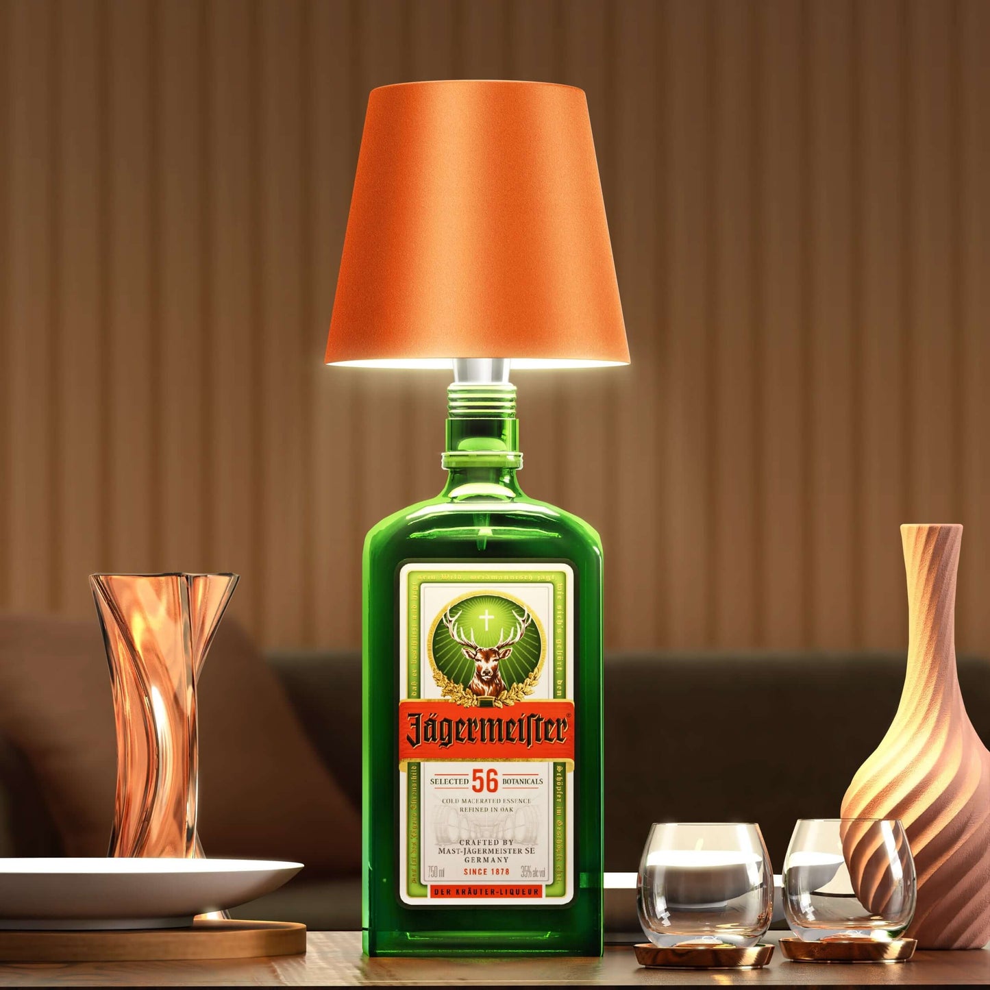 Eco Friendly Glass LED Table Lamp