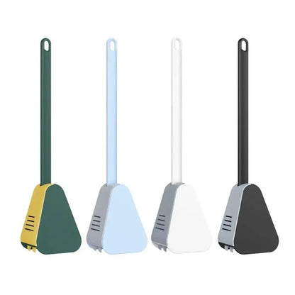 Extended Reach Toilet Brush for Deep Corner Cleaning