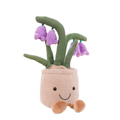 Colorful Floral Plush Buddy
