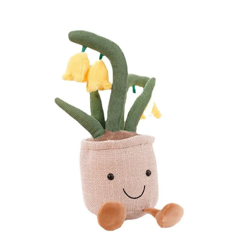 Colorful Floral Plush Buddy