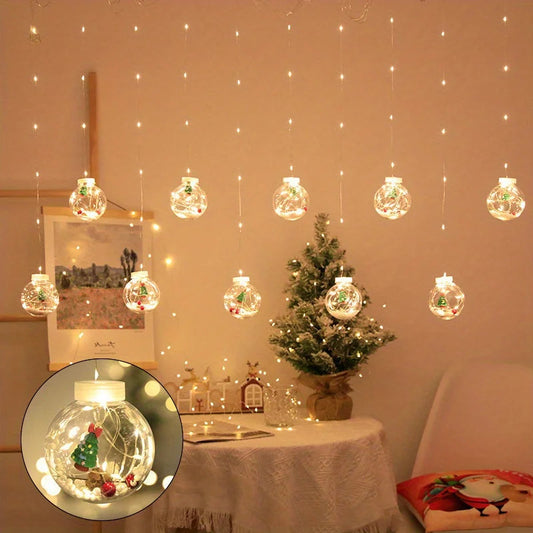 Festive LED Holiday Window Lights - Fesara