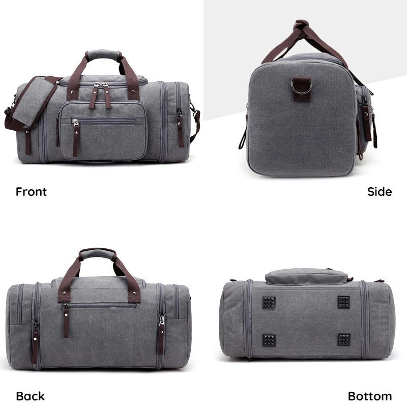 Spacious Durable Cotton Luggage Bag