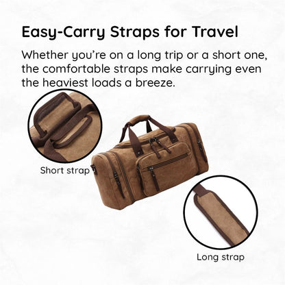 Spacious Durable Cotton Luggage Bag