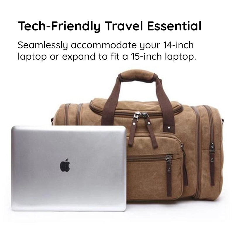 Spacious Durable Cotton Luggage Bag
