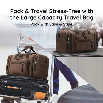 Spacious Durable Cotton Luggage Bag