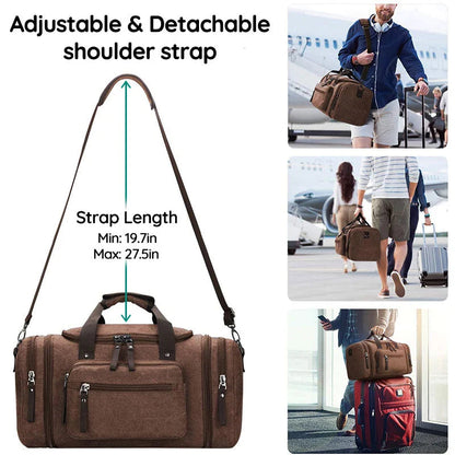 Spacious Durable Cotton Luggage Bag