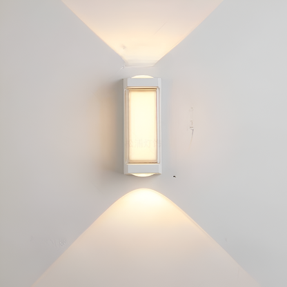 Simple Modern Outdoor LED Wall Sconce Light
