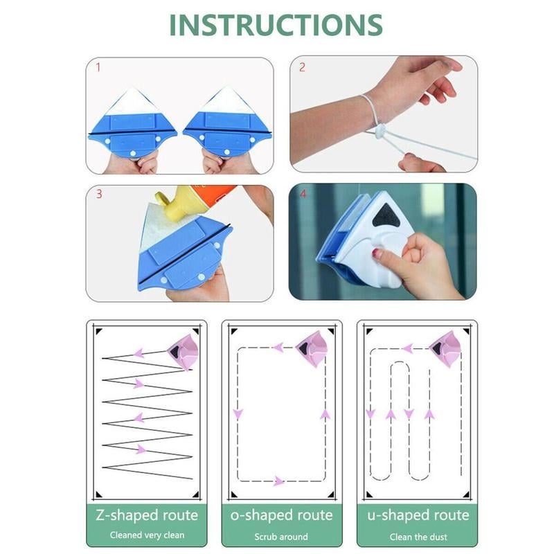 Easy Glide Magnetic Window Cleaning Tool