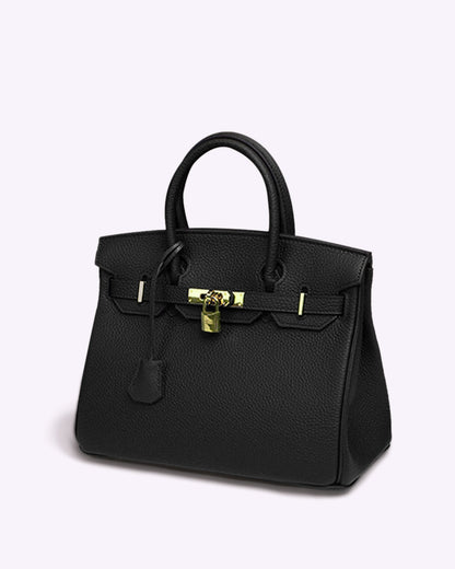 Classic Genuine Leather Tote Bag for Women