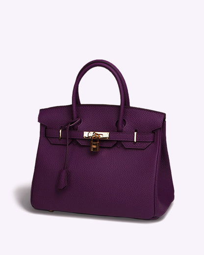 Classic Genuine Leather Tote Bag for Women
