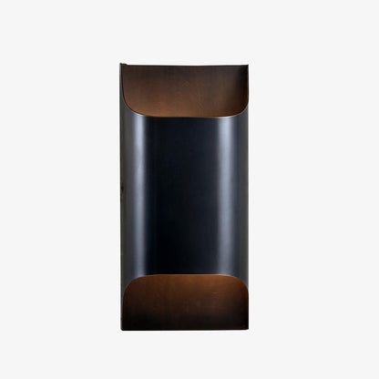 Elegant Arc Brass LED Wall Light Fixture